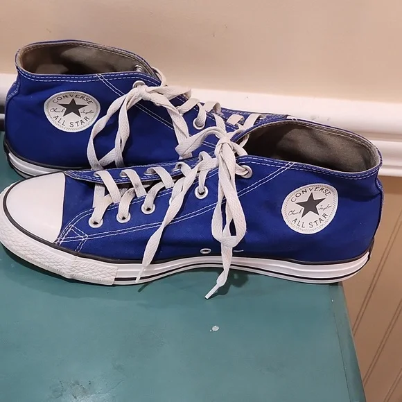 Converse All Stars hightops men's size 12 women's size 14 - Picture 8 of 9